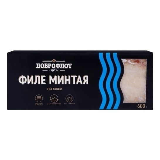 Минтай филе Доброфлот 400 г