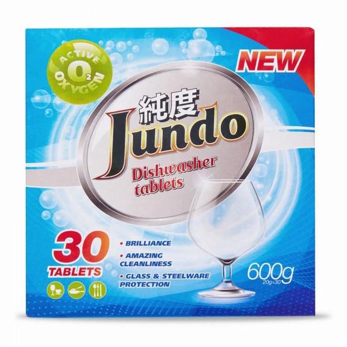 Таблетки для посудомоечной машины Jundo 30 шт.
