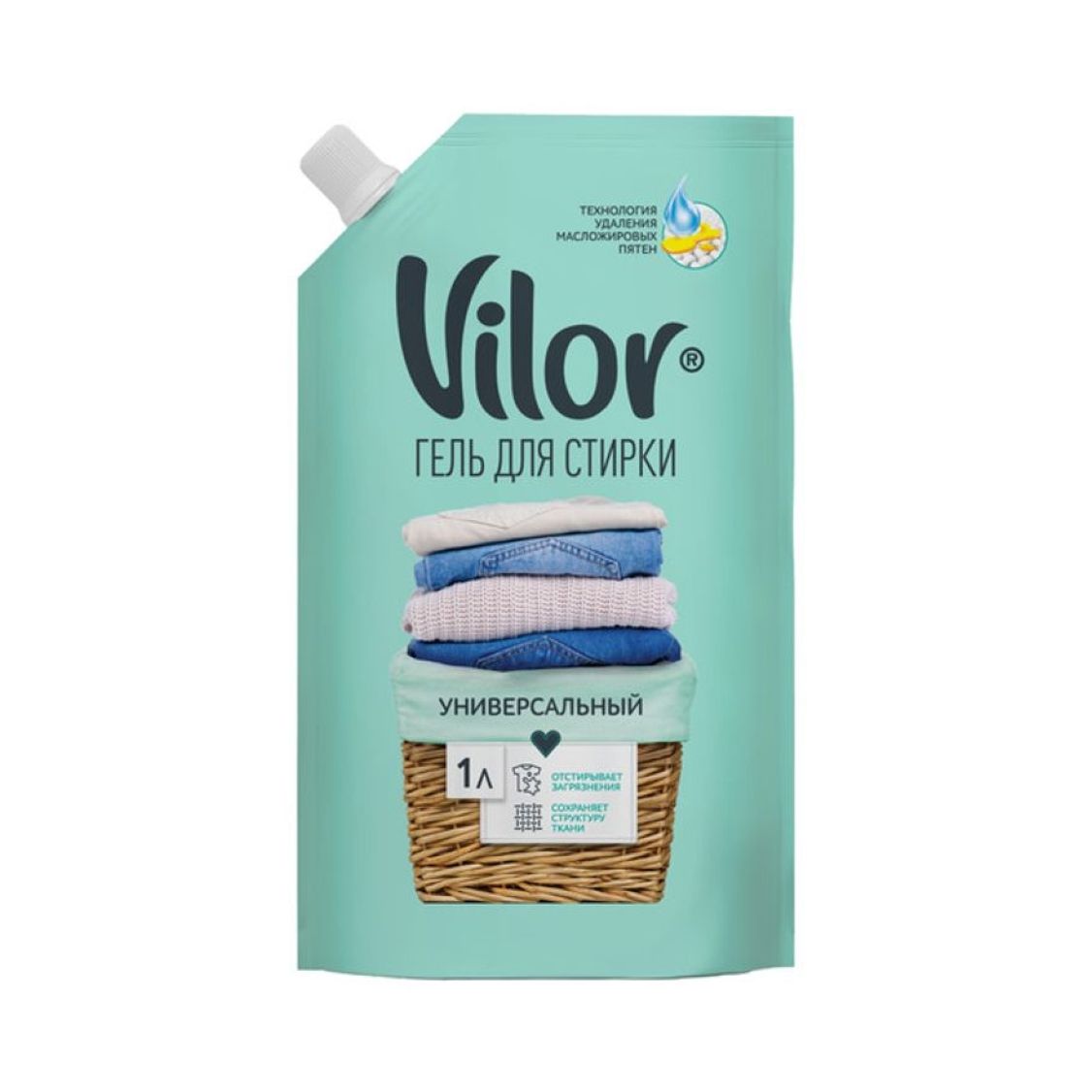 Гель для стирки Vilor 1 л