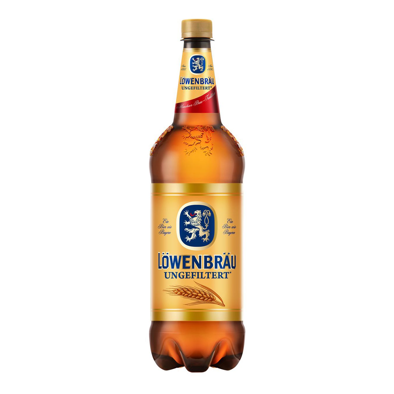 Пиво Lowenbrau нефильтрованное 1,3 л