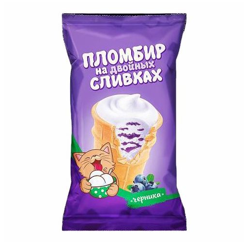 Мороженое Пломбир на двойных сливках 82 г