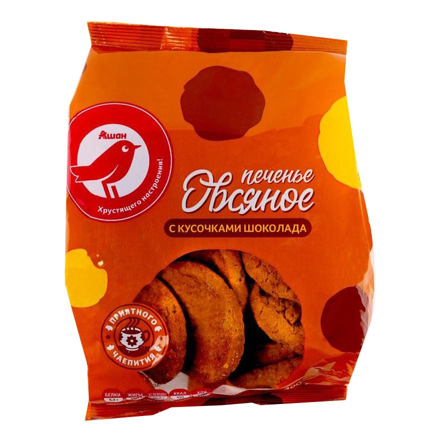 Печенье АШАН Красная птица 400 г