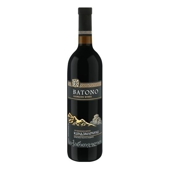 Красное полусладкое вино Batono Киндзмараули 0,75 л