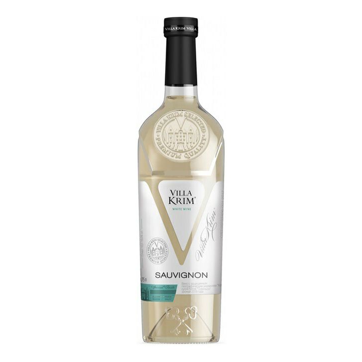 Белое сухое вино Villa Krim Совиньон Блан 0,75 л