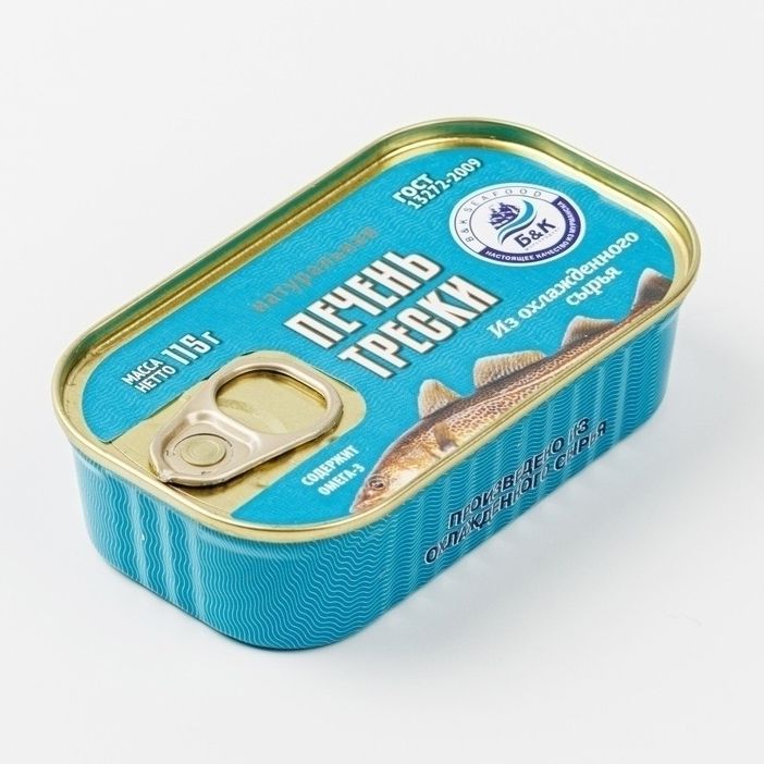 Треска Б&К Морепродукт 115 г