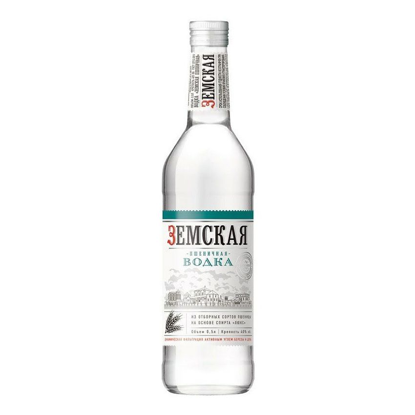 Водка Земская 0,5 л