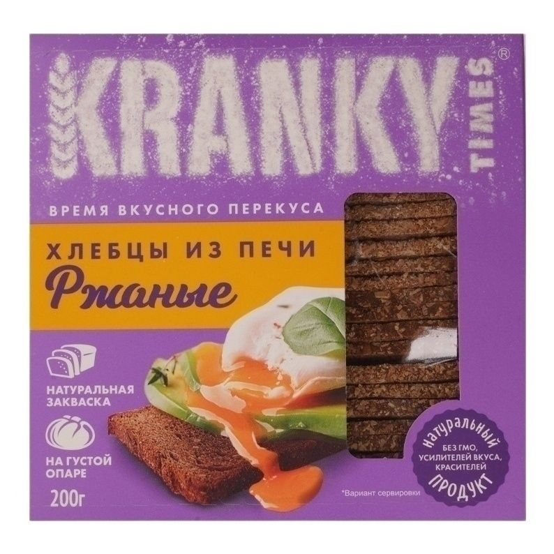 Хлеб ржаной Kranky Times 200 г