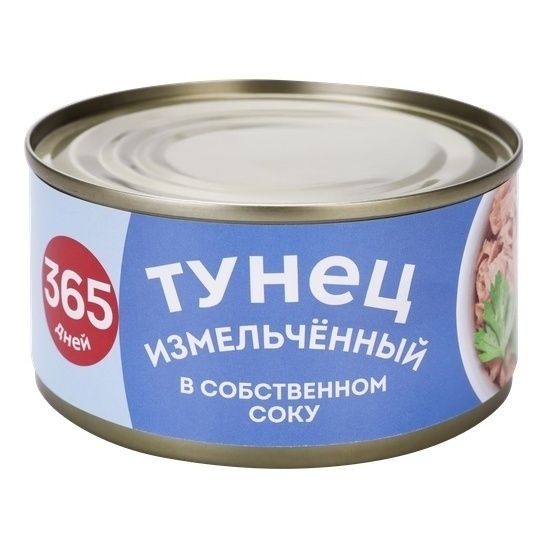 Тунец 365 дней 185 г