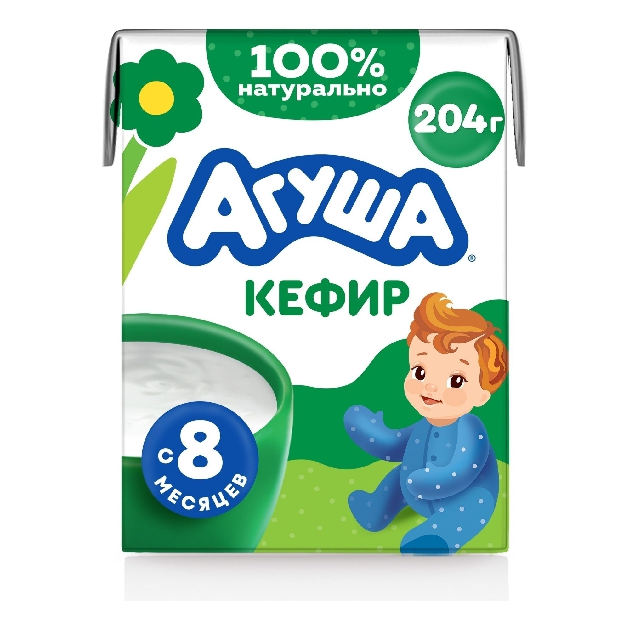 Кефир Агуша 200 мл