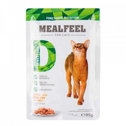 Влажный корм для кошек Mealfeel 85 г