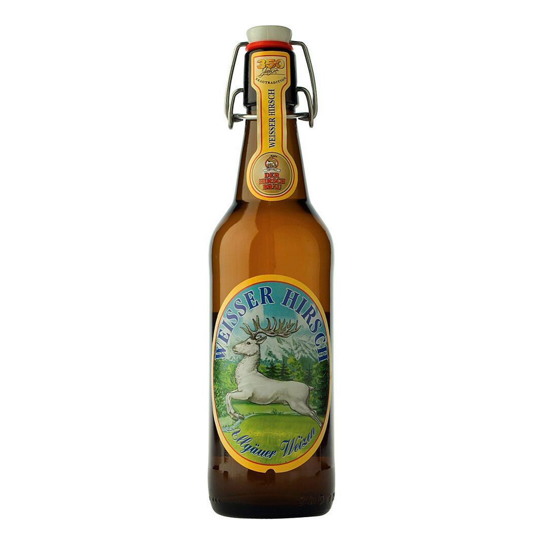 Пиво Der Hirschbrau пшеничное 0,5 л