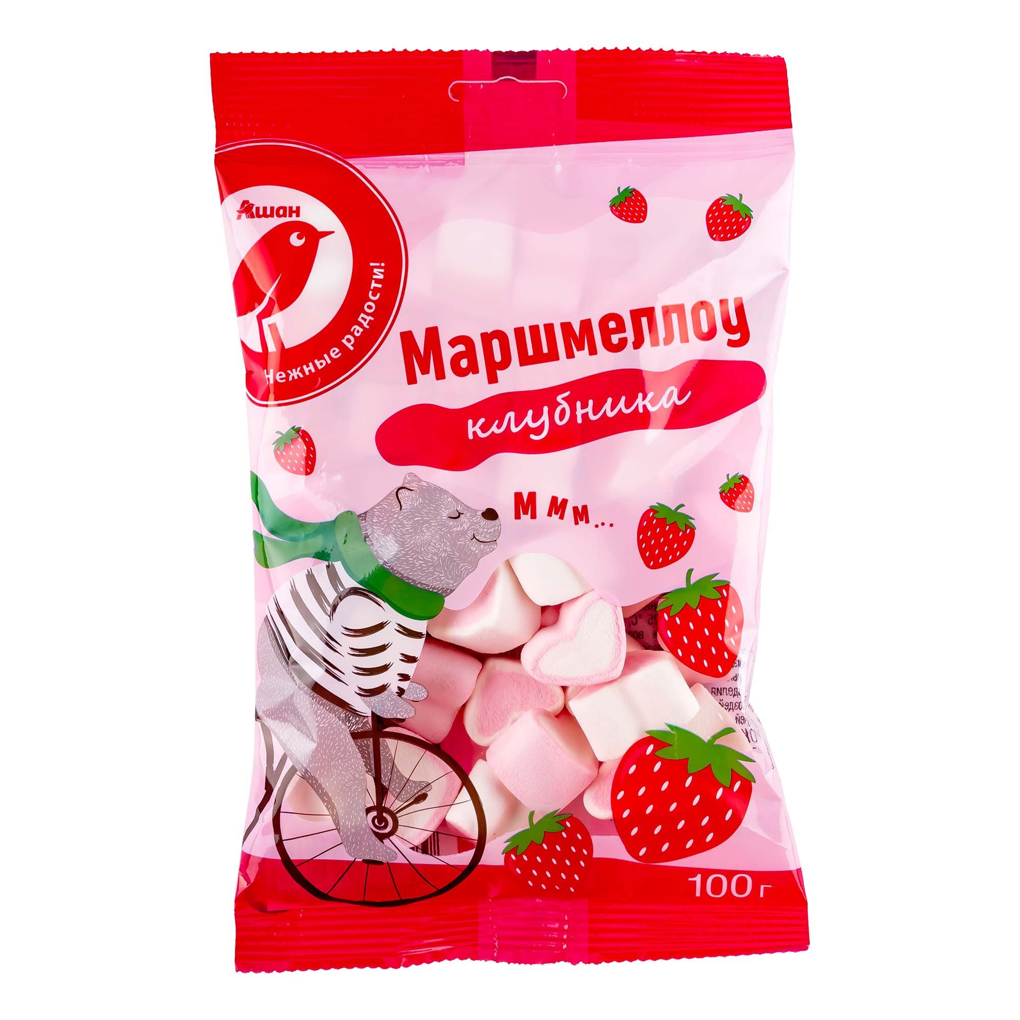 Маршмеллоа АШАН Красная птица 100 г