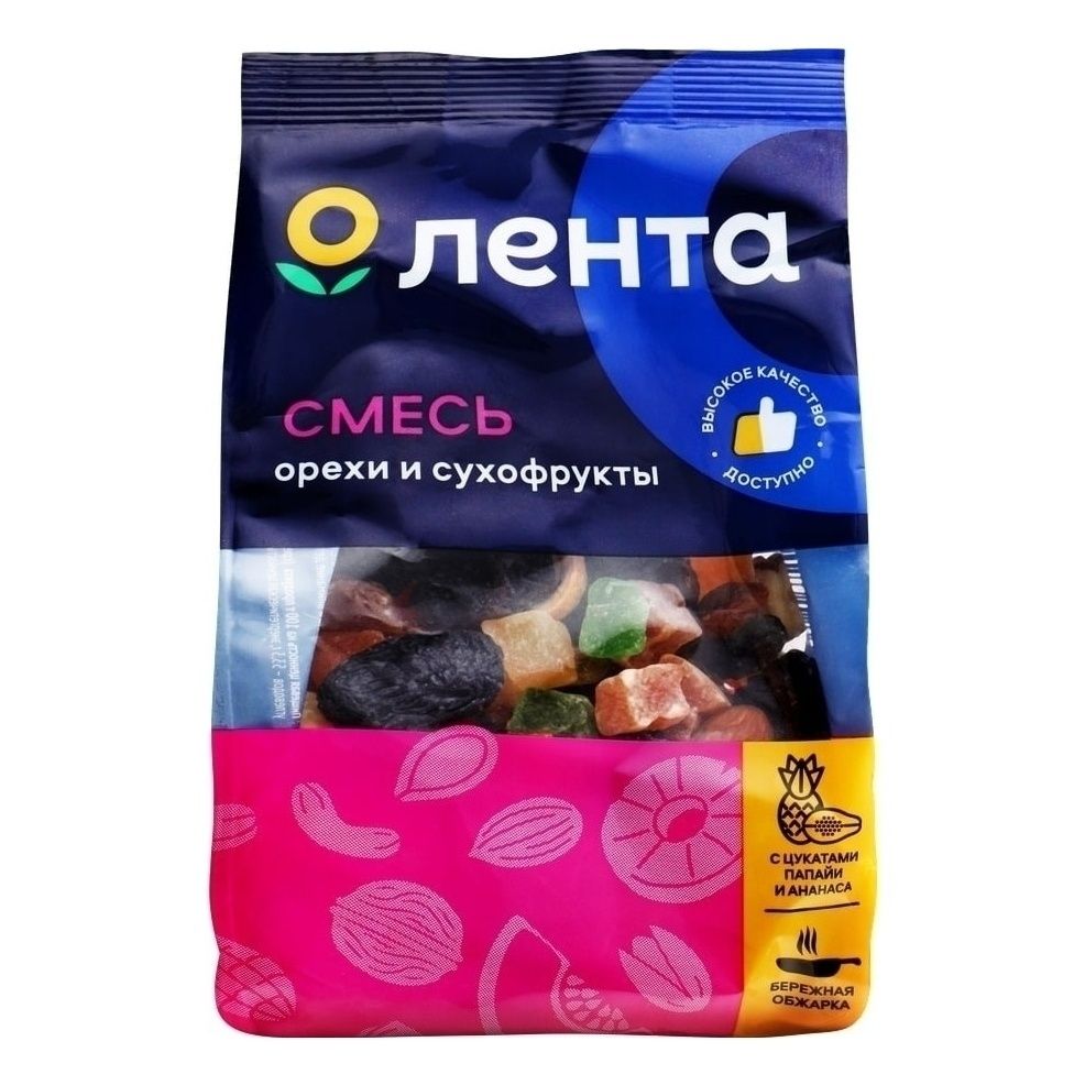 Фруктово-ореховая смесь Лента 200 г