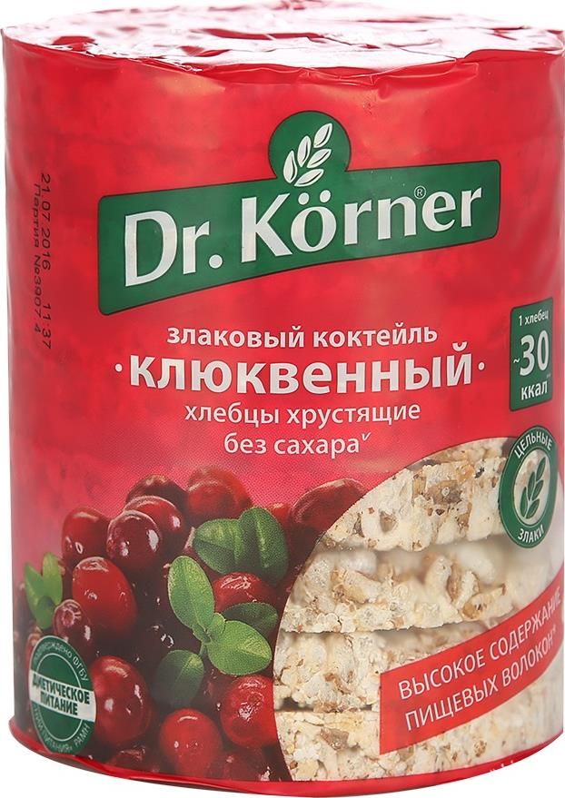 Хлеб зерновой Dr.Korner 100 г