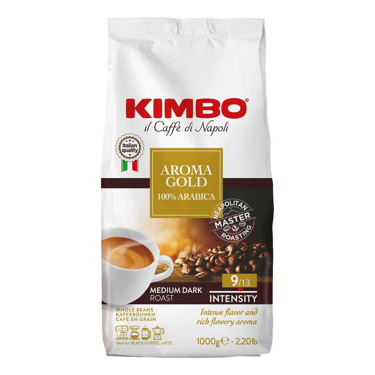 Зерновой кофе Kimbo 1 кг