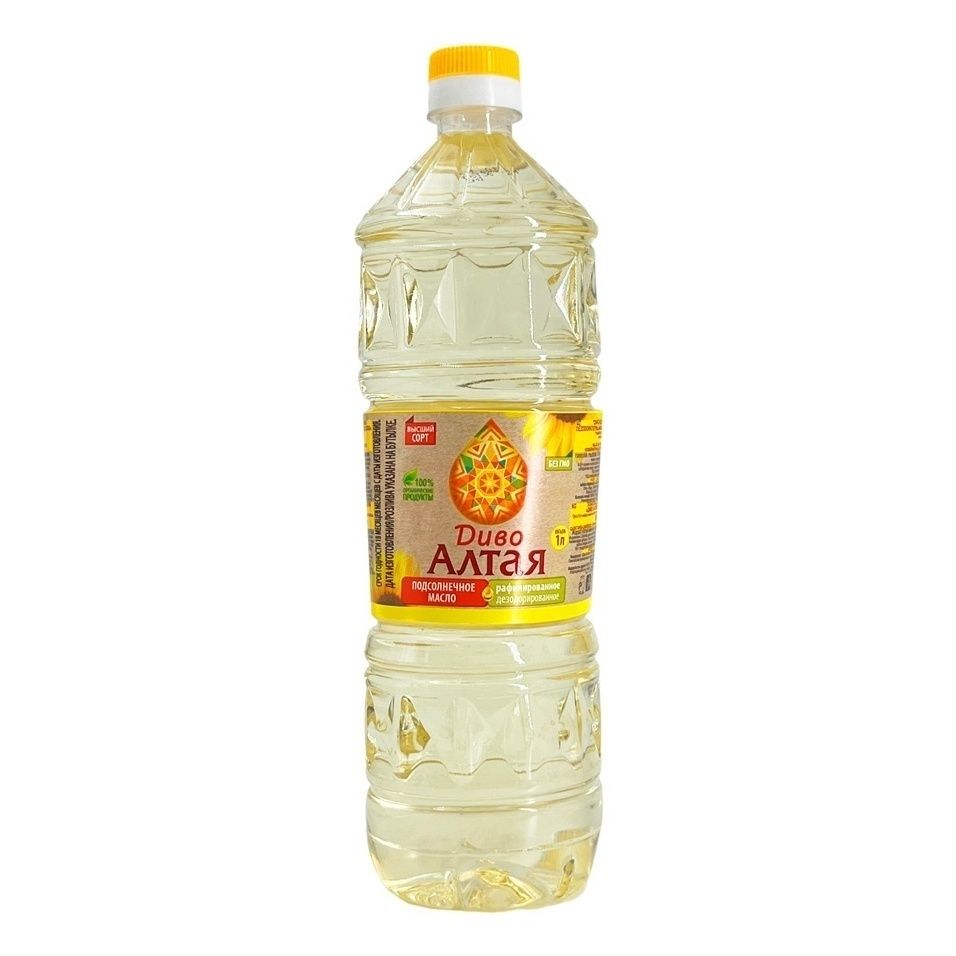 Масло подсолнечное Диво Алтая 1 л
