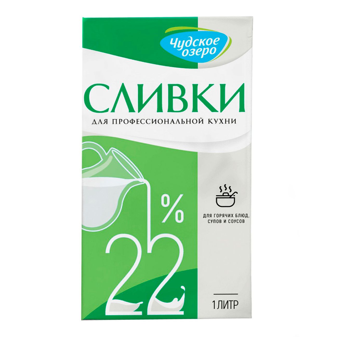 Сливки Чудское озеро 1 л