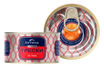 Икра треска Путина 130 г