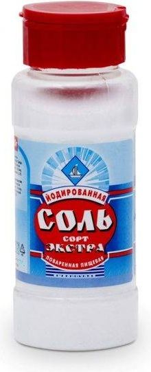 Соль йодированная ТДС 180 г