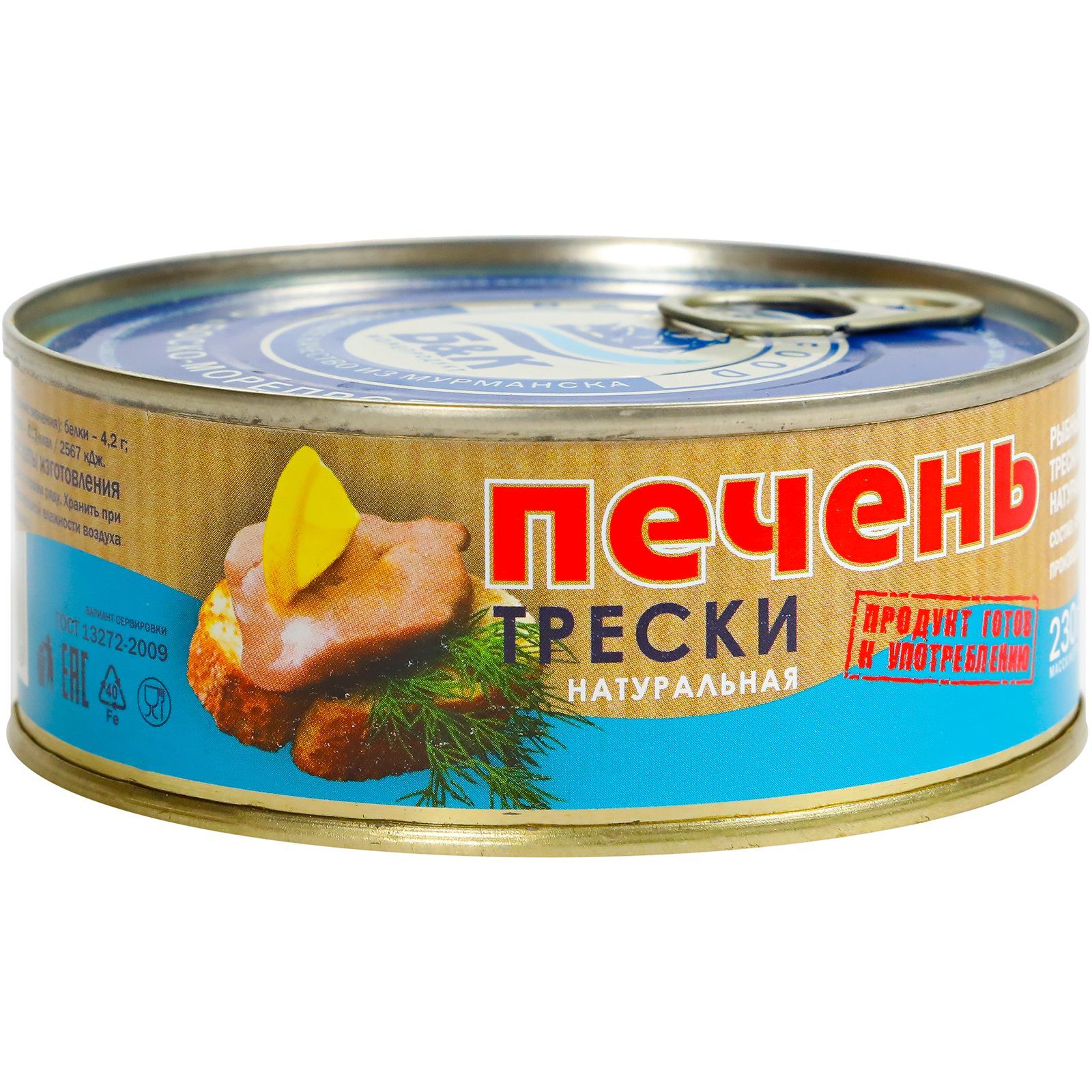 Треска Боско-морепродукт 230 г