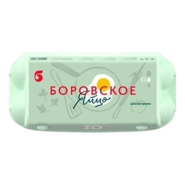 Яйца С1 Птицефабрика Боровская 10 шт.