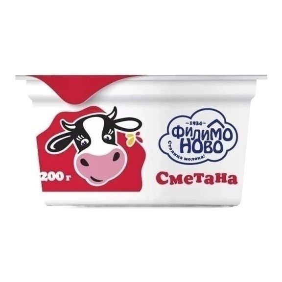 Сметана Филимоново 200 г