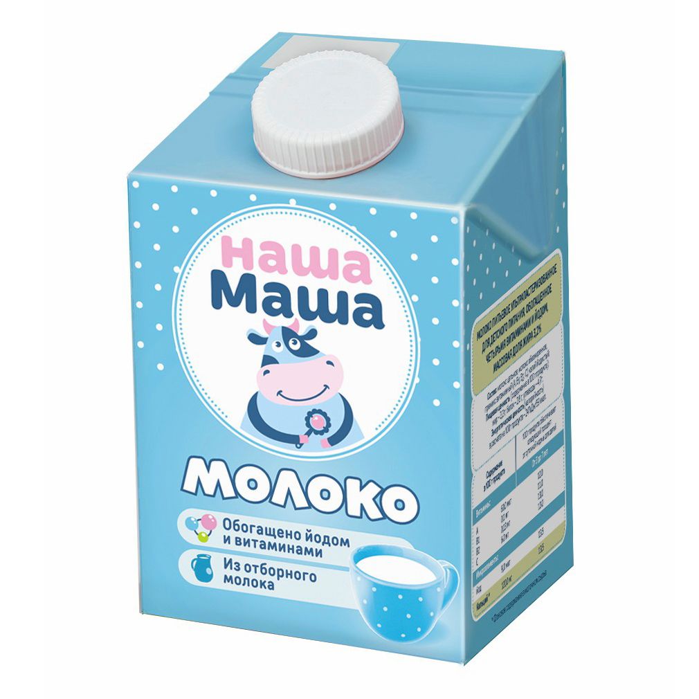 Молоко Наша Маша 500 мл