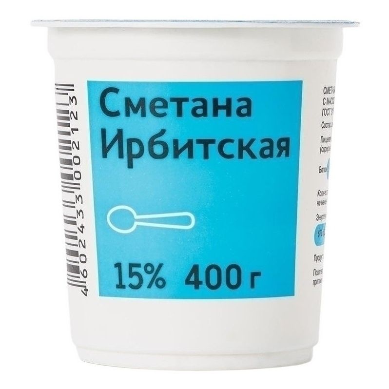 Сметана Ирбит 400 г