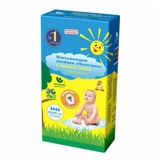 Пеленки Пелигрин 60x90