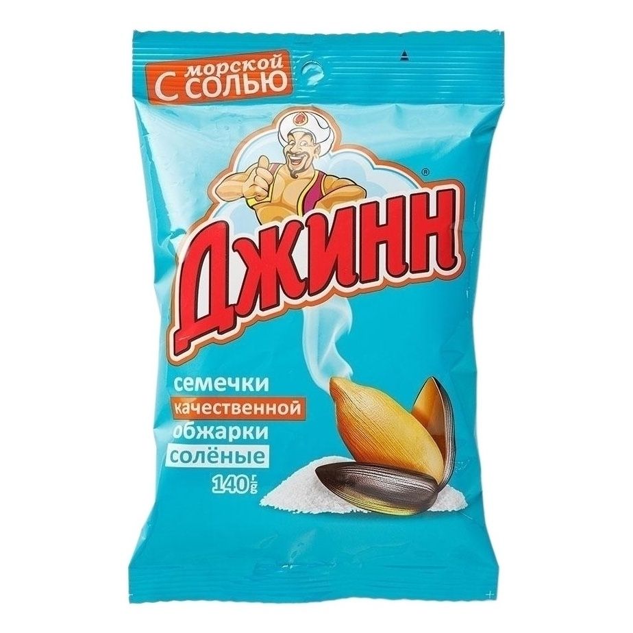 Семечки подсолнечные Джинн 140 г