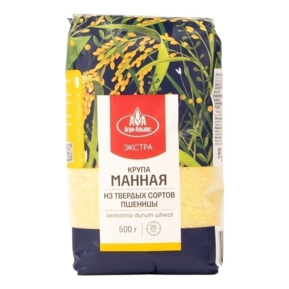 Манная крупа Агро-Альянс 500 г