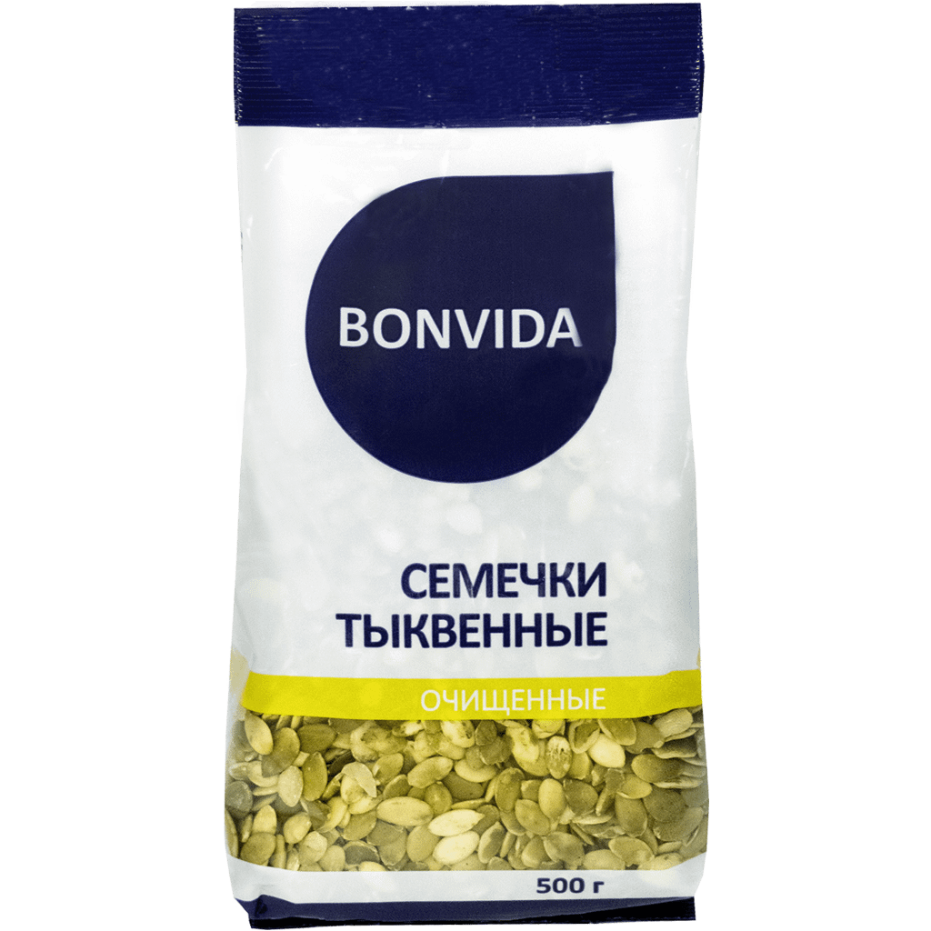 Семечки тыквенные Bonvida 500 г