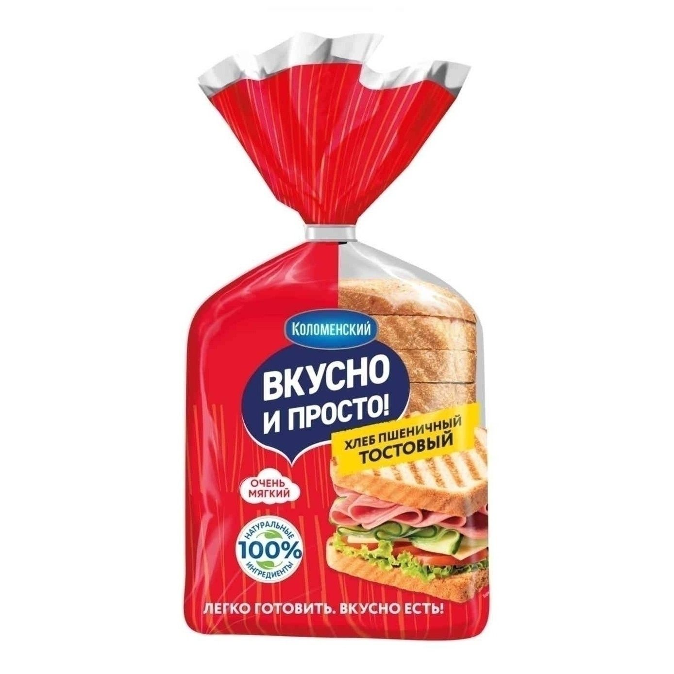 Хлеб для тостов Коломенский 320 г