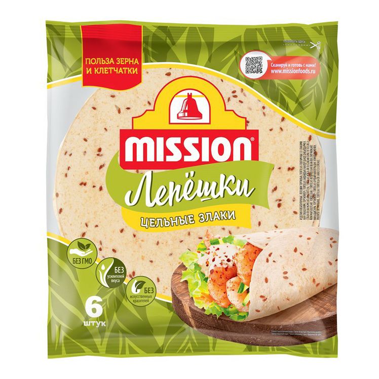 Лепешка Mission 250 г