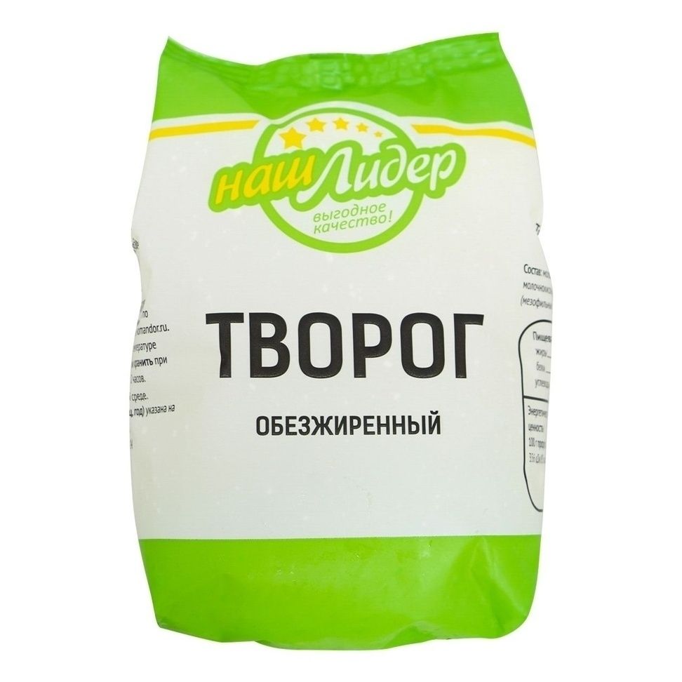 Творог Наш Лидер 500 г