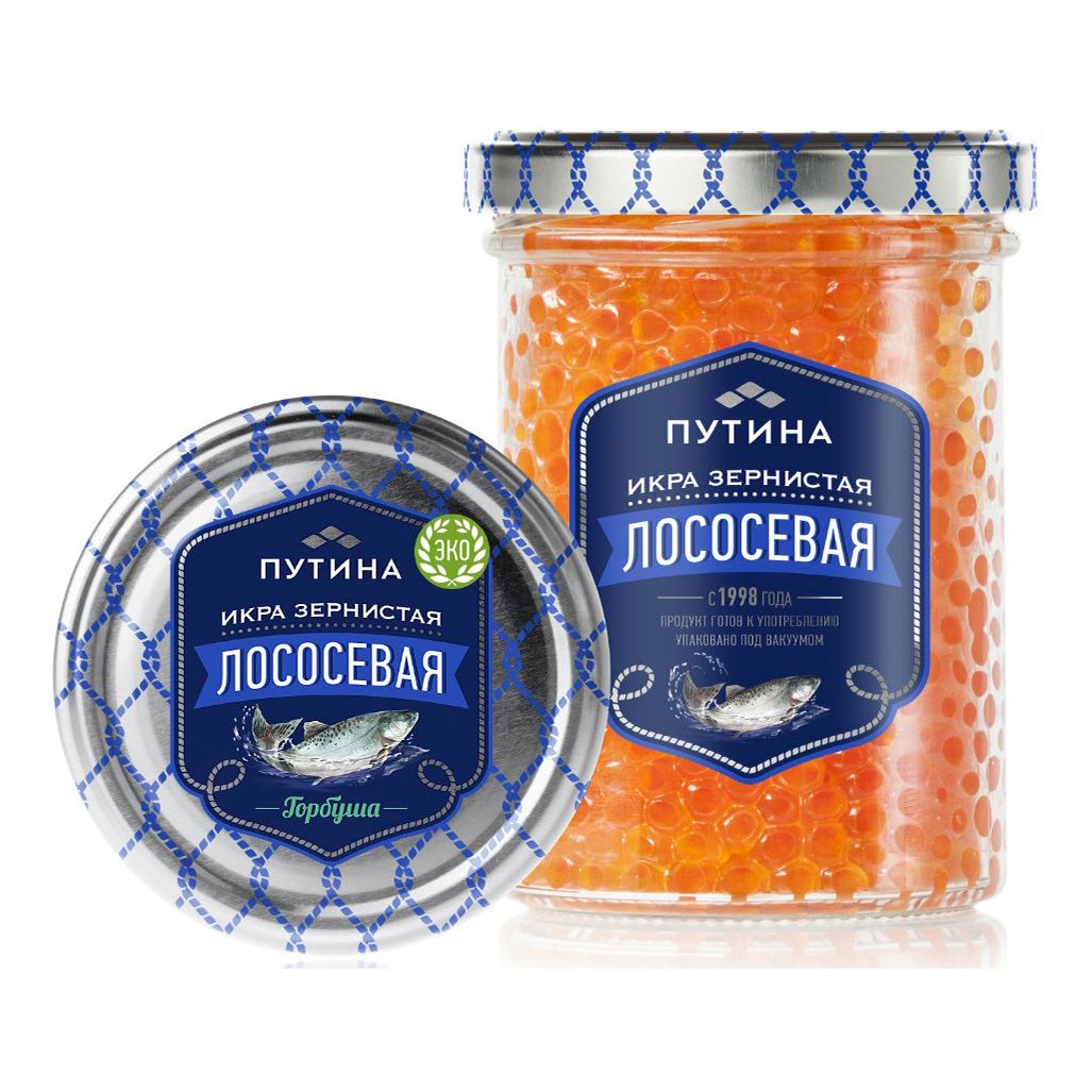 Икра горбуша Путина 440 г