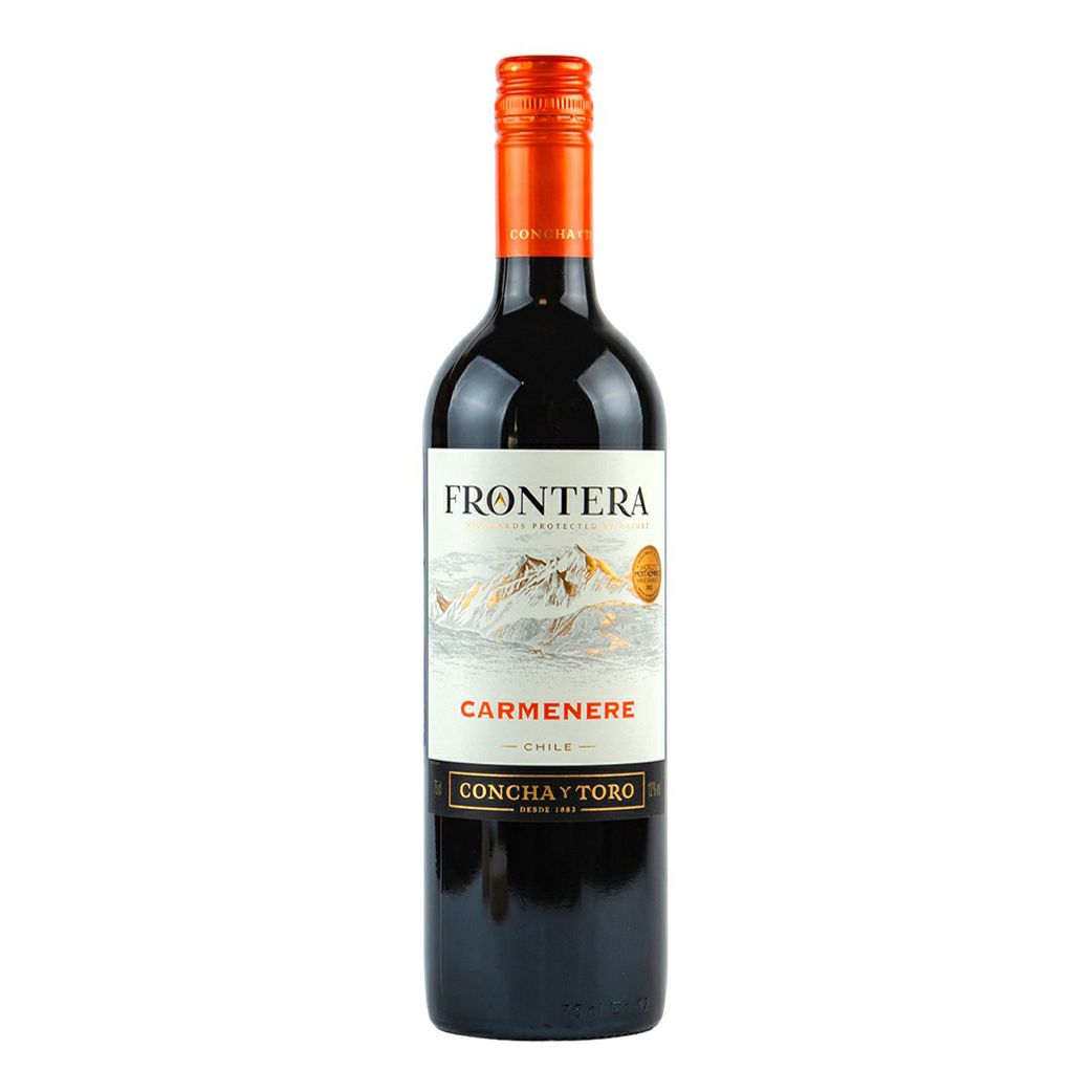 Красное сухое вино Frontera Карменер 0,75 л