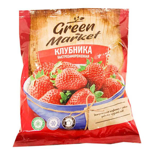 Клубника Green Market 300 г