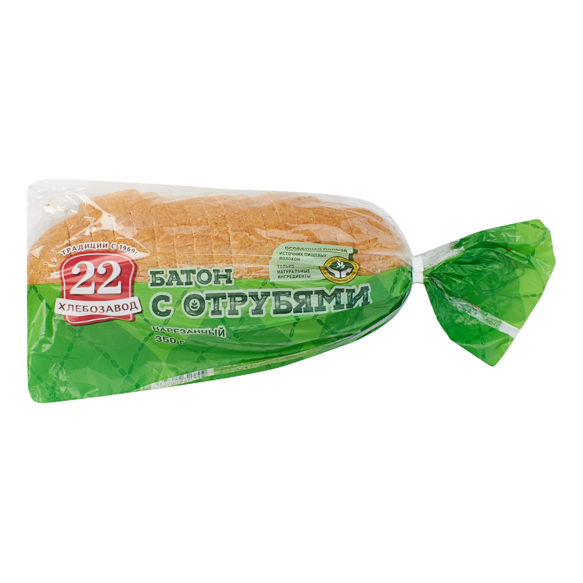 Батон Хлебозавод №22 350 г
