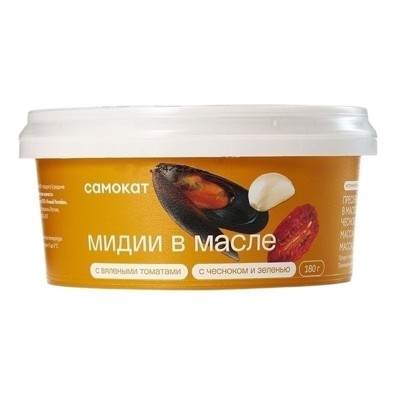 Мидию вяленый Самокат 180 г