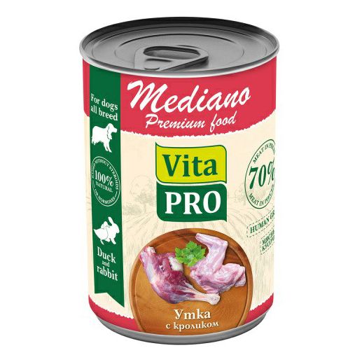 Влажный корм для собак VitaPro 400 г
