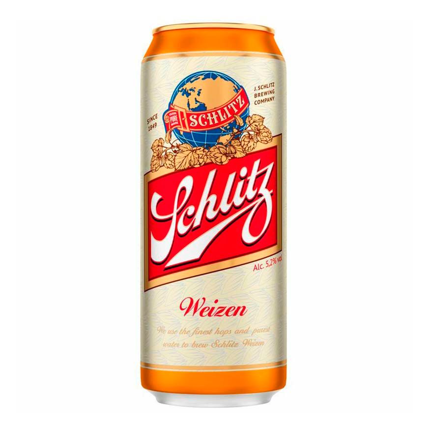Пиво Schlitz пшеничное 0,43 л