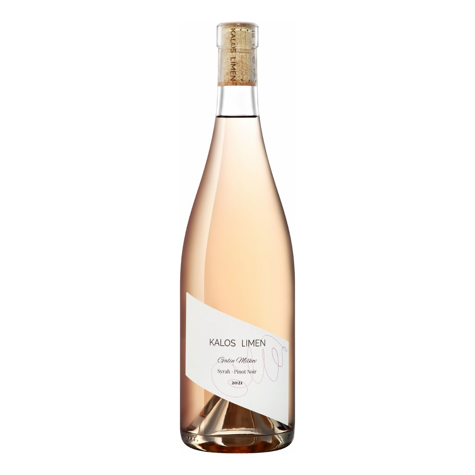 Розовое сухое вино Kalos Limen 0,75 л