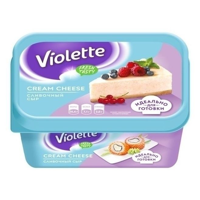 Сыр творожный Violette 400 г