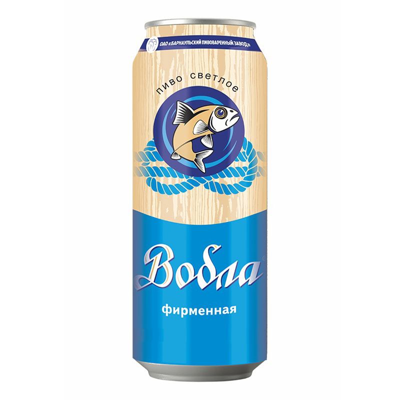 Вобла светлое 0,45 л