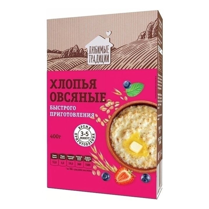 Хлопья Любимые традиции 400 г