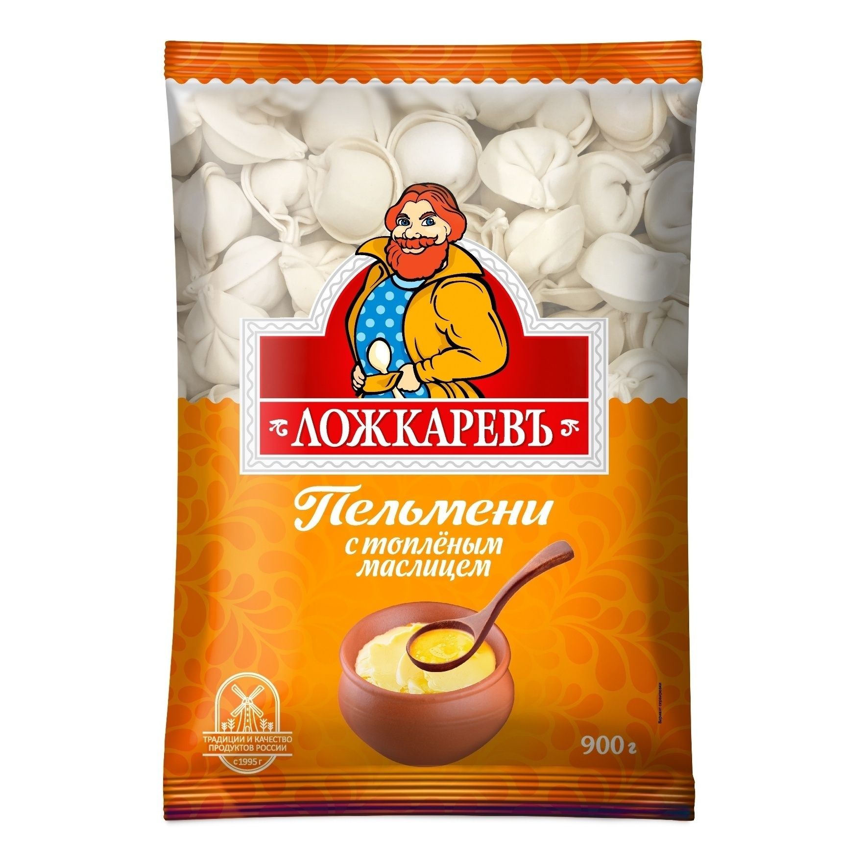Пельмени Ложкаревъ 900 г