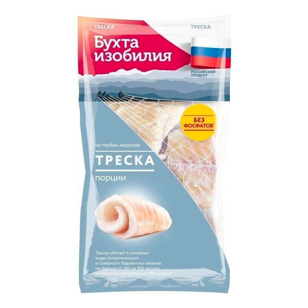 Треска филе Бухта изобилия 400 г