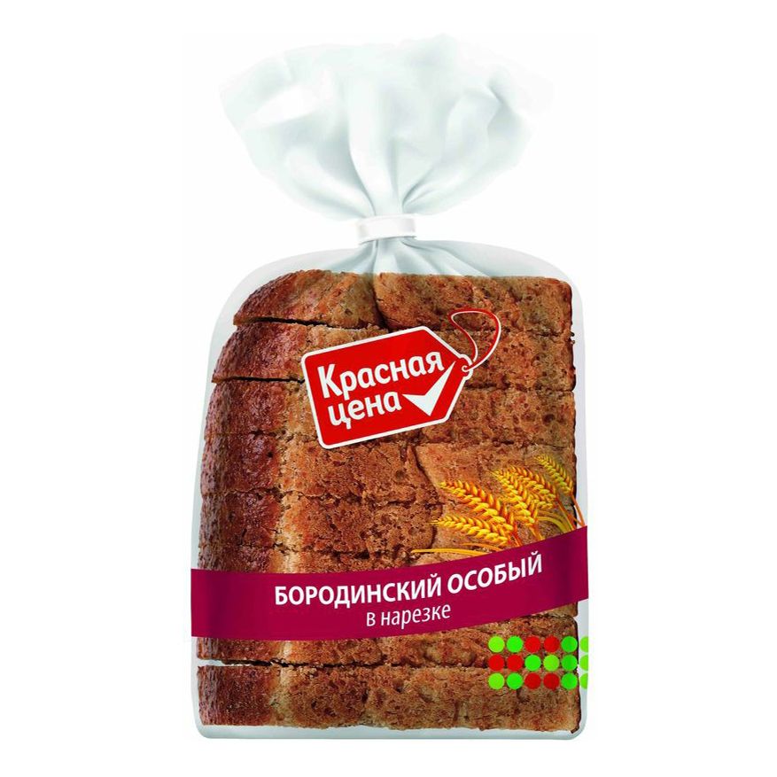 Хлеб бородинский Красная цена 400 г