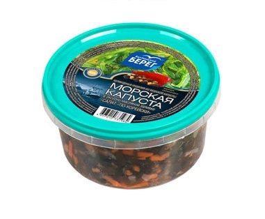 Морская капуста морская капуста Балтийский Берег 400 г